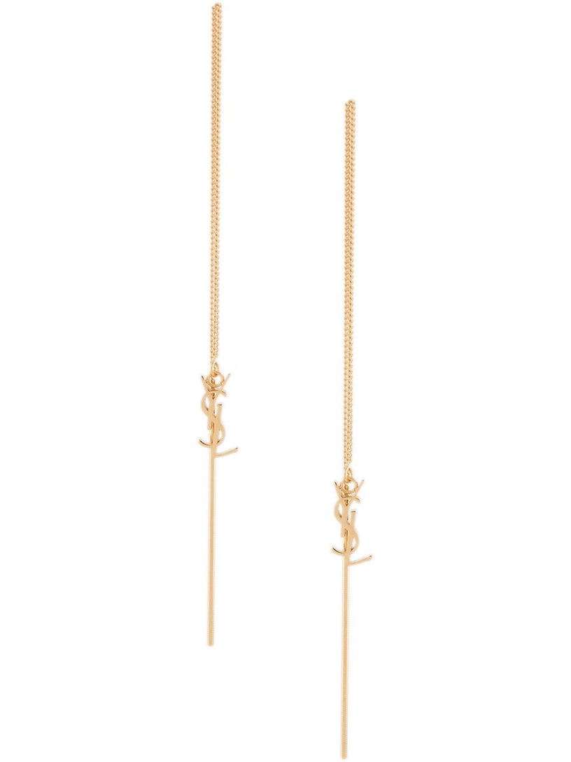 OPYUM Ysl Long Threader Earrings