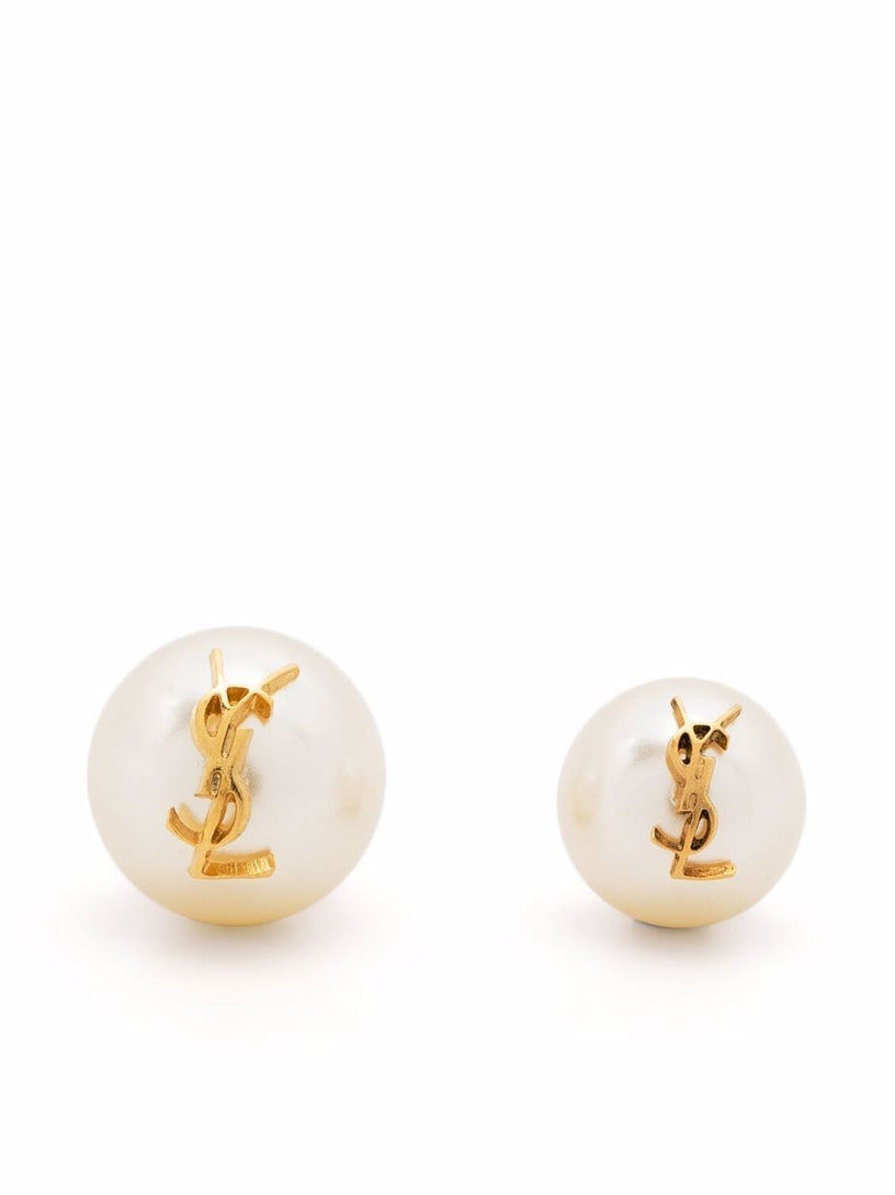 Saint Laurent Ysl pearl earrings