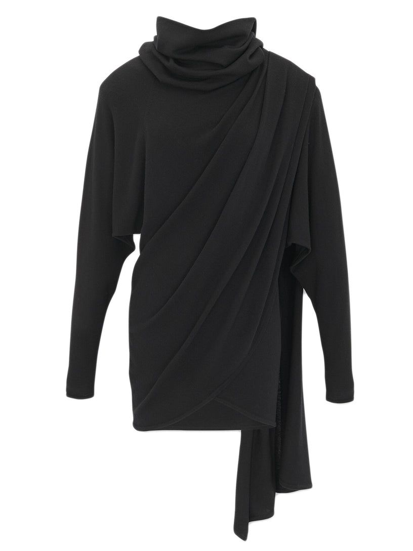 Saint Laurent Hooded dress