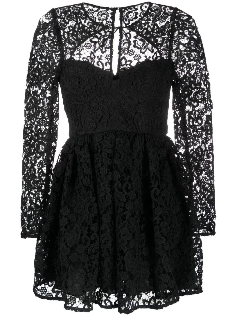 SELF PORTRAIT Lace mini dress