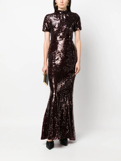 Sequin Maxi Dress