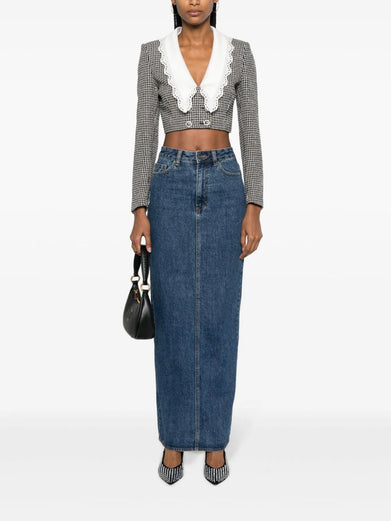 Denim Maxi Skirt