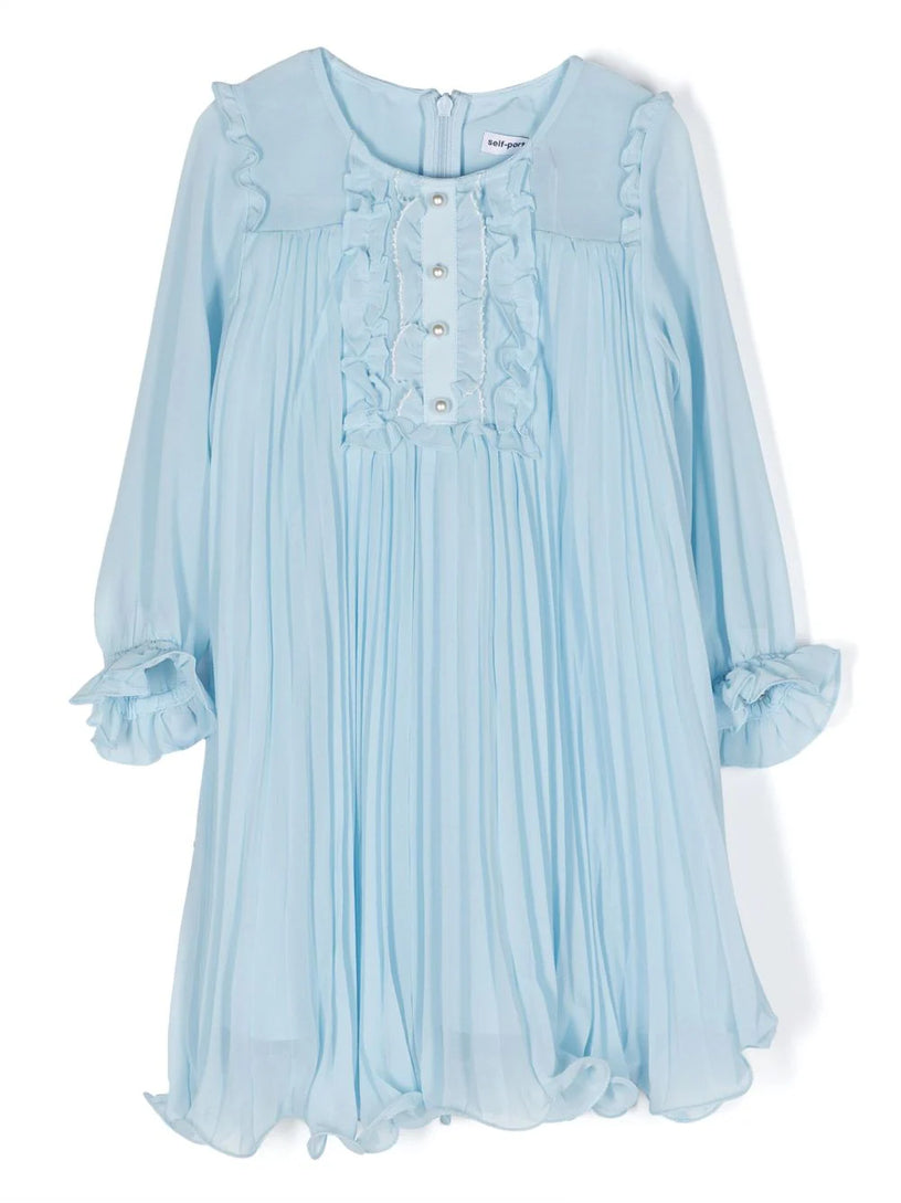 Chiffon Pleated Dress