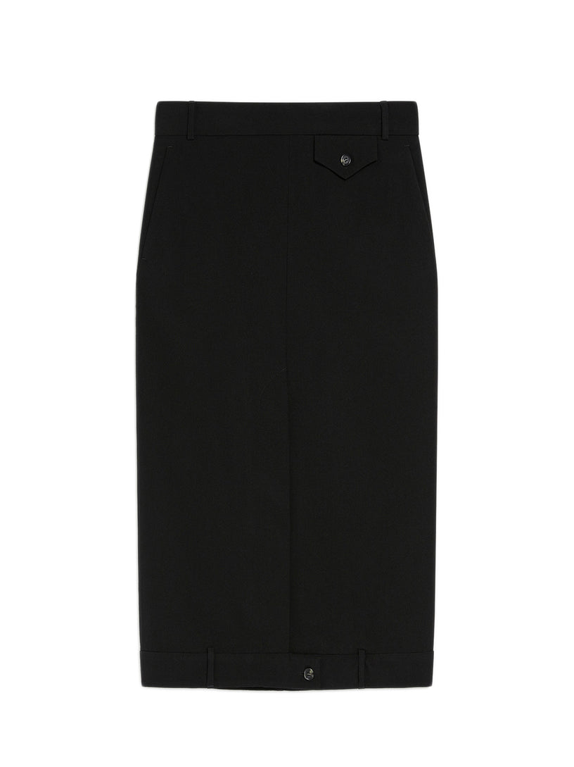 Sportmax Midi skirt with mirror design