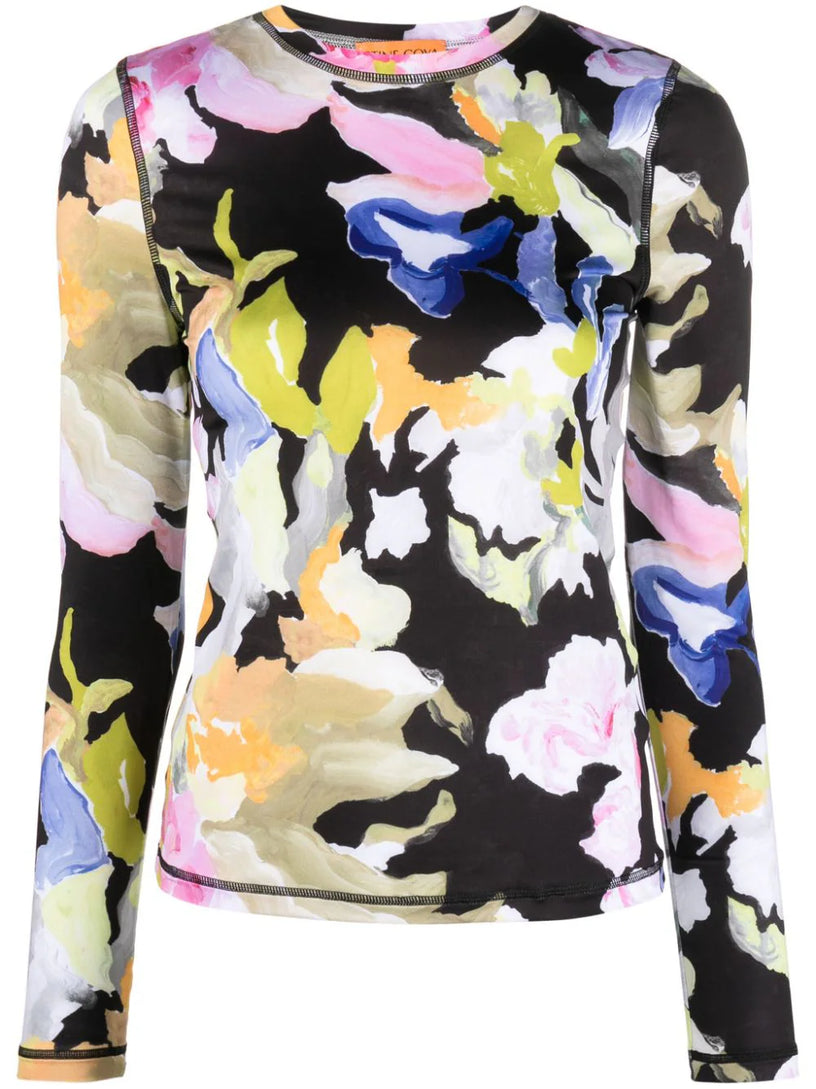 Juno Blouse - Artistic Floral