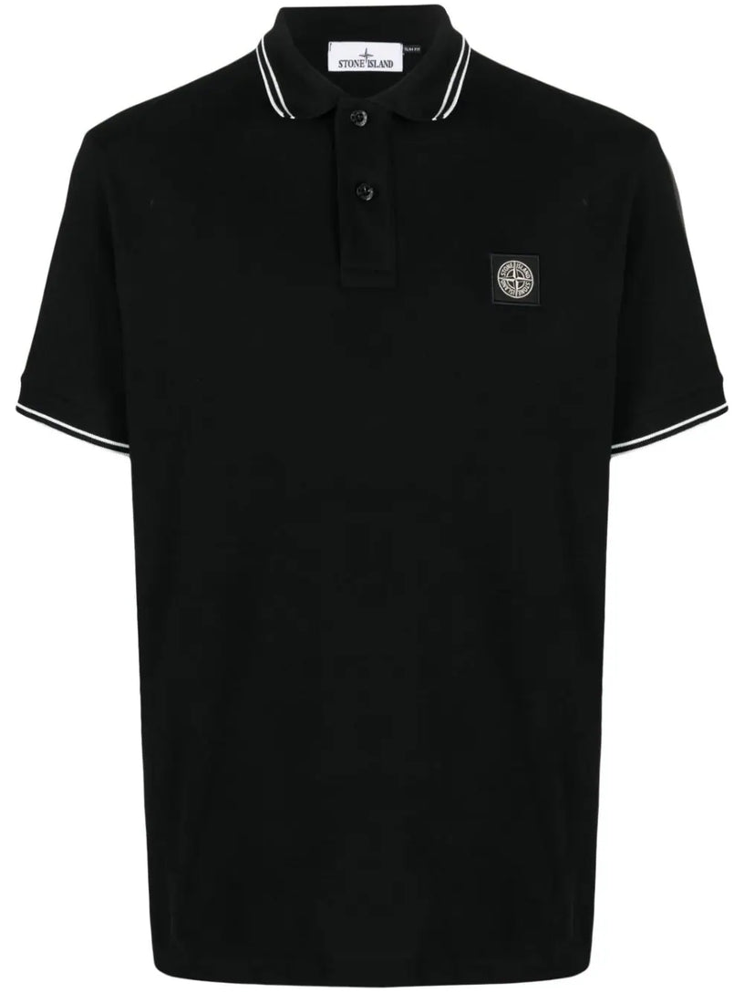 STONE ISLAND Logo polo shirt