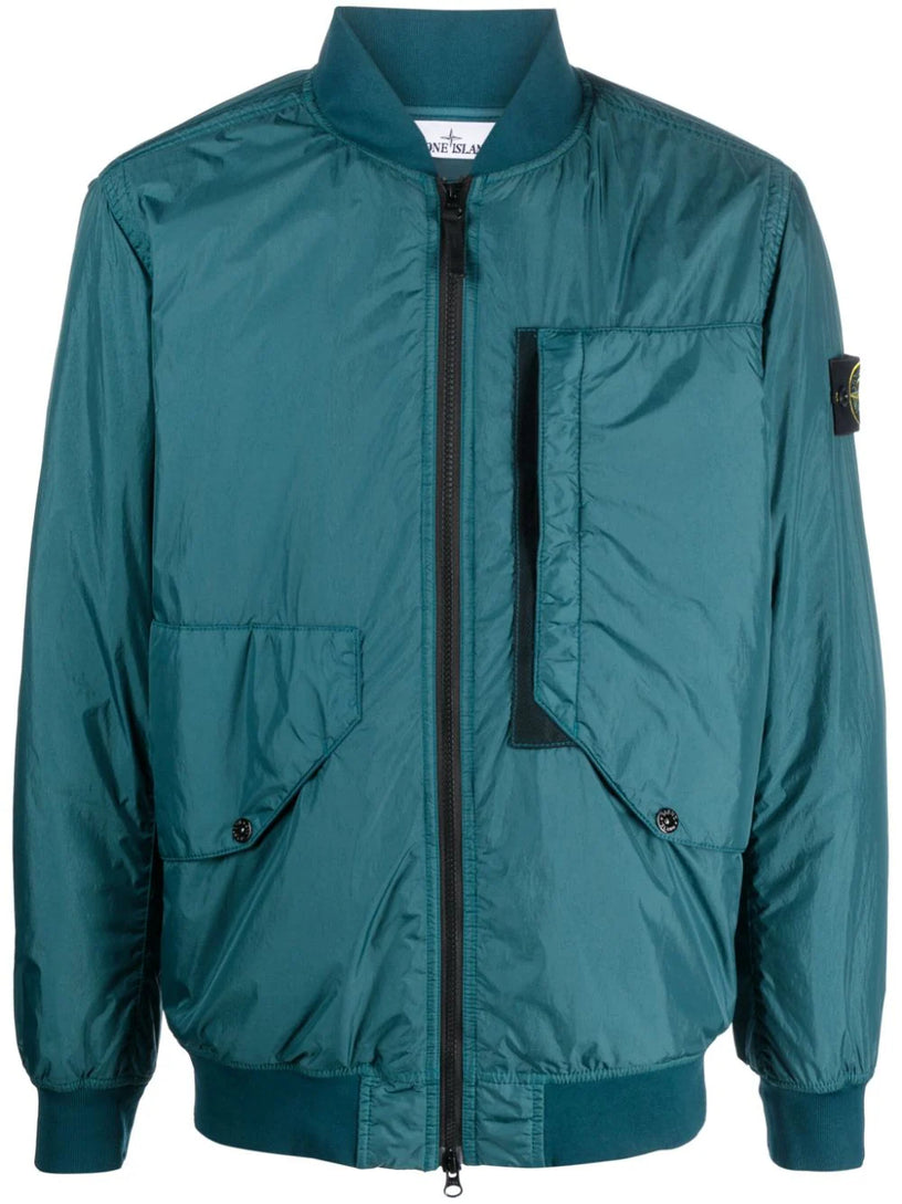 STONE ISLAND 40923 garment dyed crinkle reps recycled nylon with primaloft®-tc