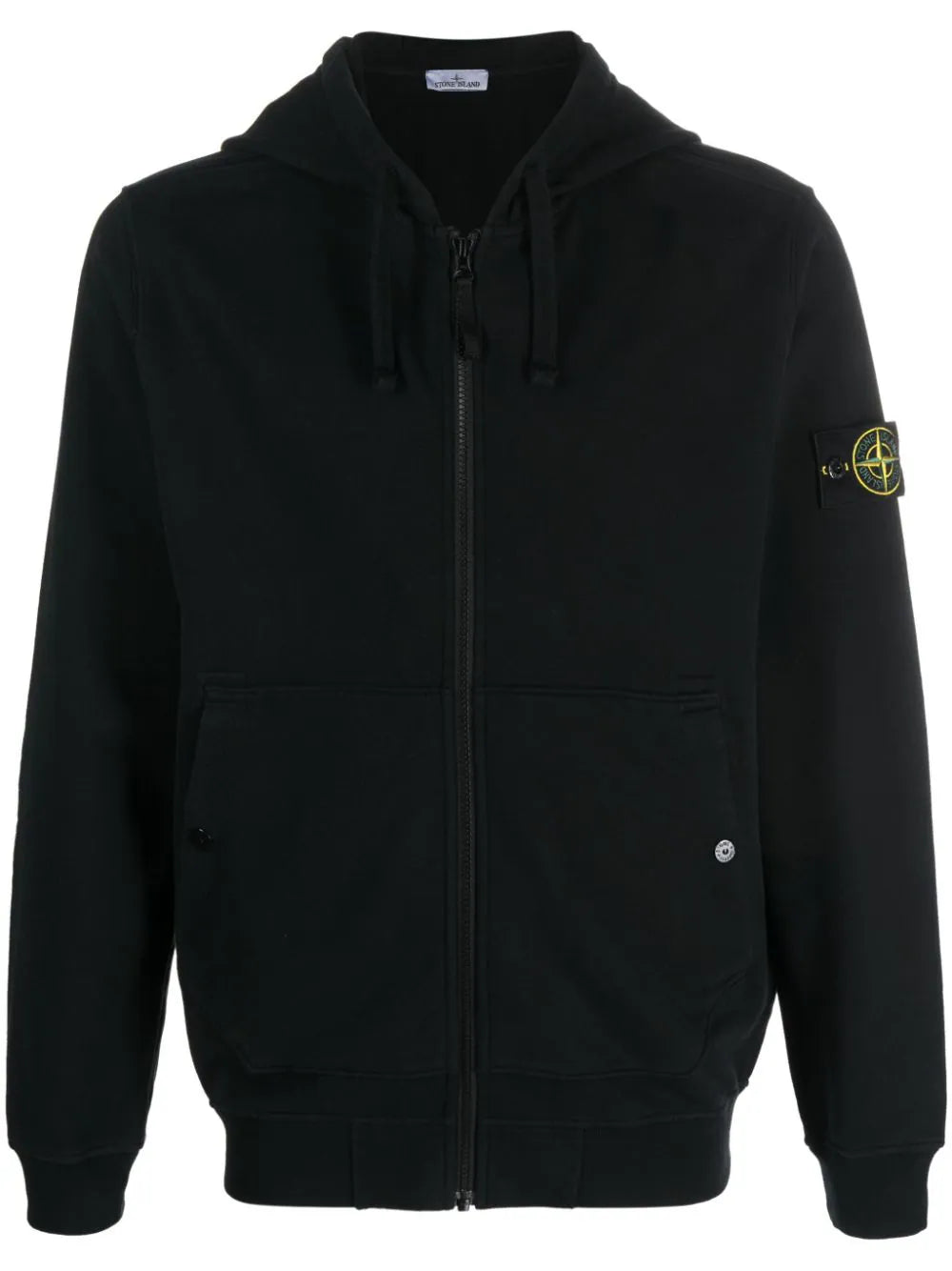 61620 hooded sweatshirt STONE ISLAND Nero Grifo210