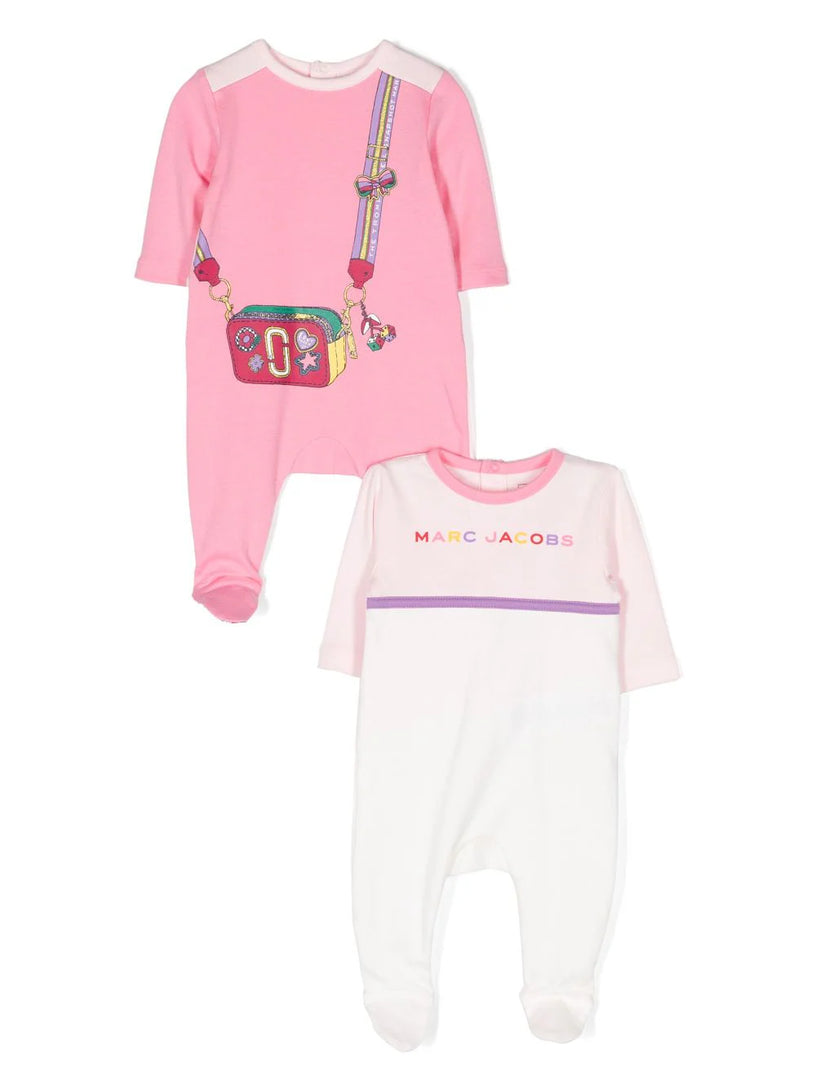 Logo-print pajama (set of two)