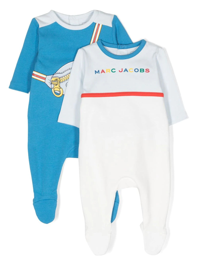 Logo-print pajama (set of two)