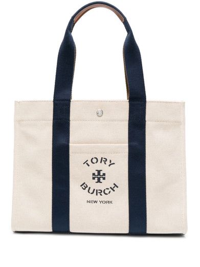 Tory logo-print tote bag