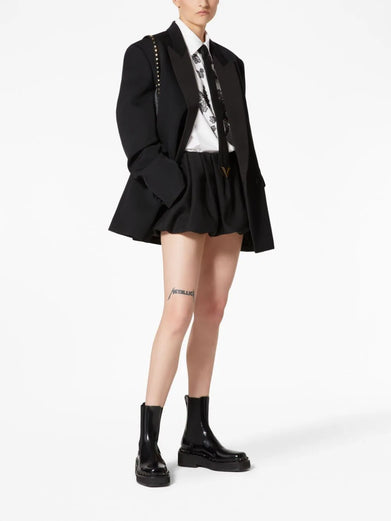 Valentino Crepe Couture miniskirt