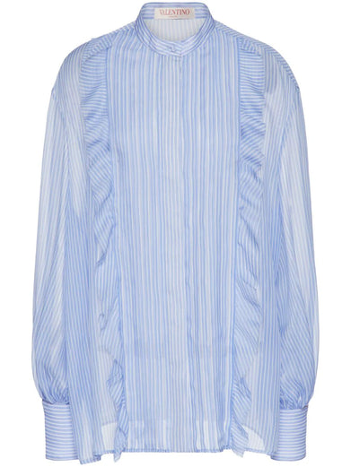 Stripes Chiffon shirt