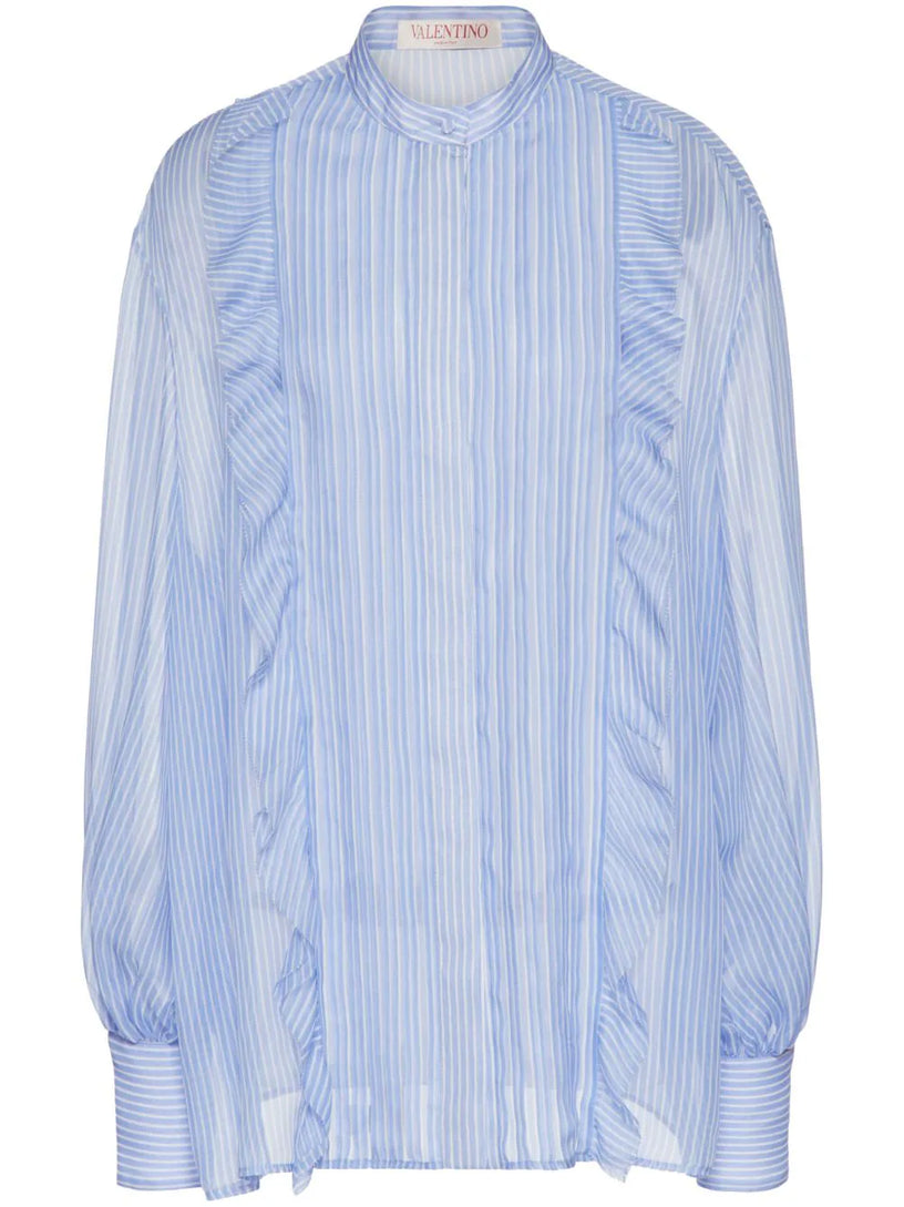 Stripes Chiffon shirt