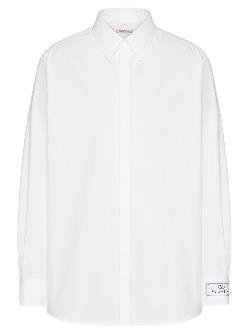 Valentino Garavani Shirt with maison valentino tailoring label