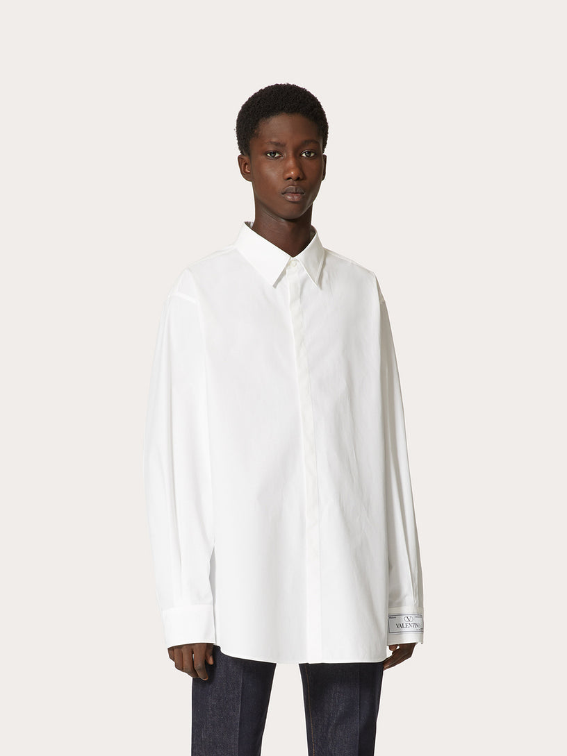 Shirt with Maison Valentino tailoring label