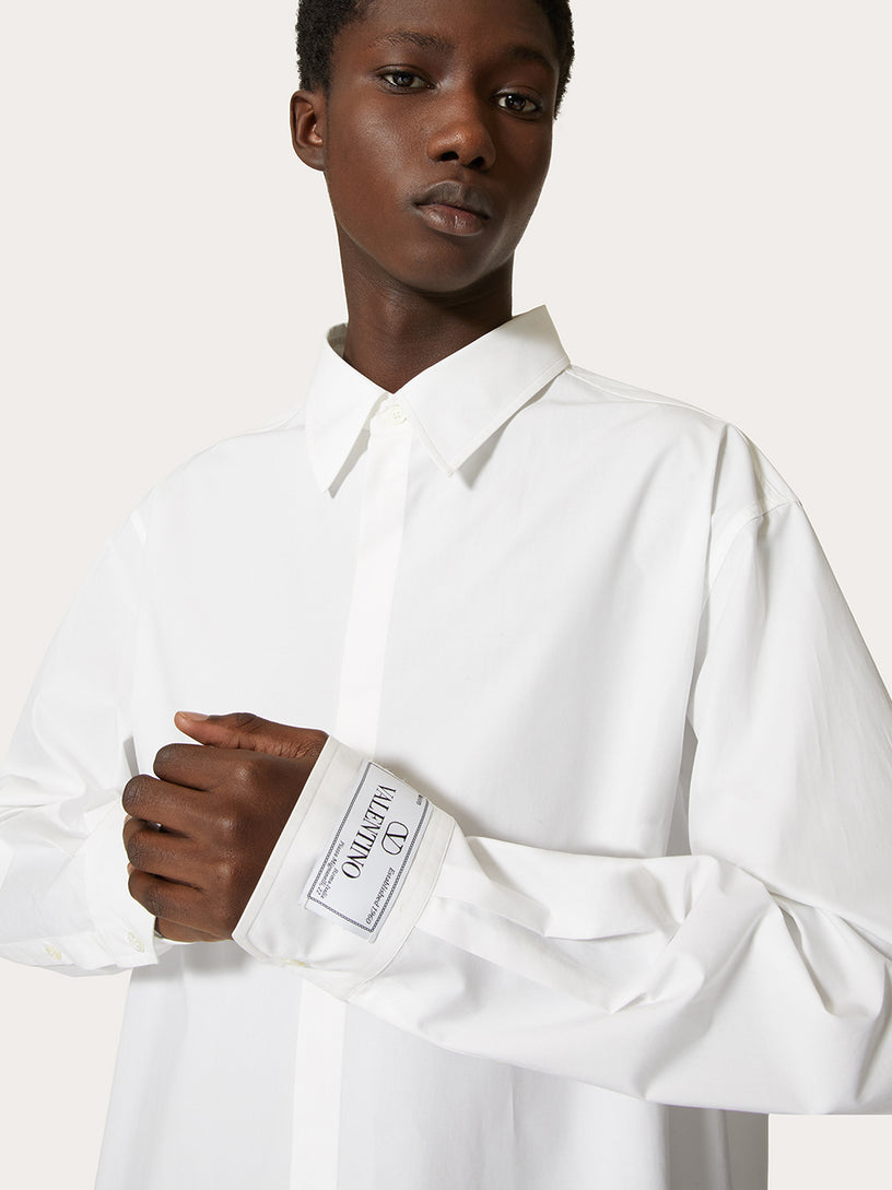 Shirt with Maison Valentino tailoring label