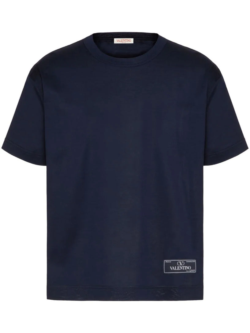 T-shirt with Maison Valentino tailoring label