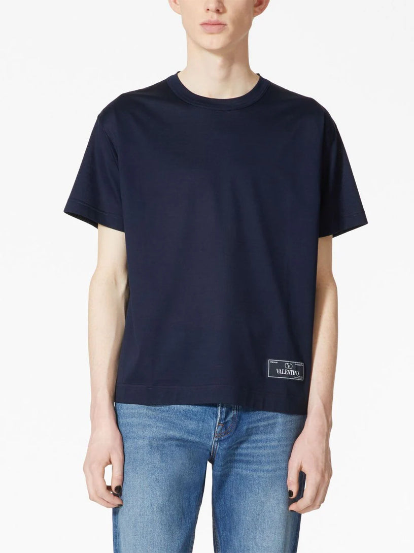 T-shirt with Maison Valentino tailoring label