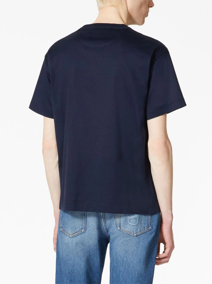 T-shirt with Maison Valentino tailoring label