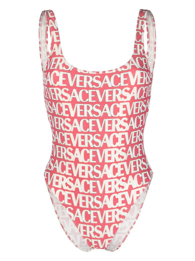 Versace Allover One-piece Swimsuit