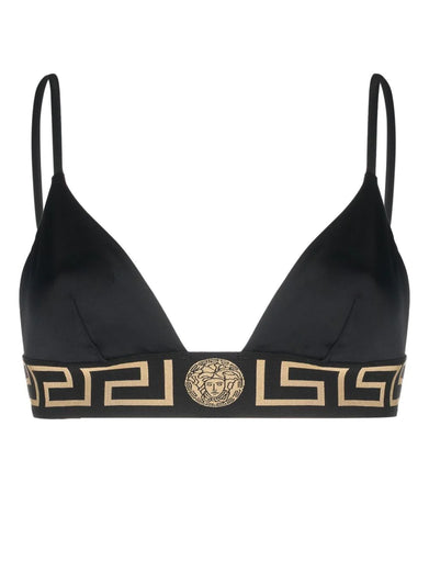 Greca Border Bikini Top