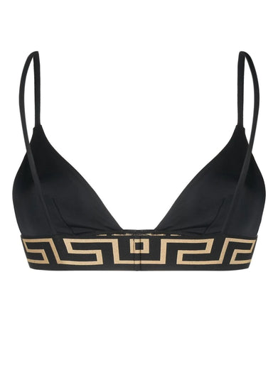 Greca Border Bikini Top