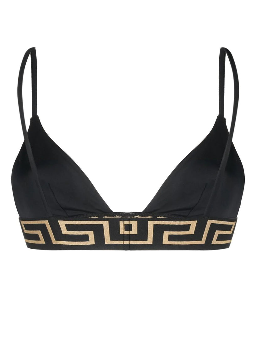 Greca Border Bikini Top