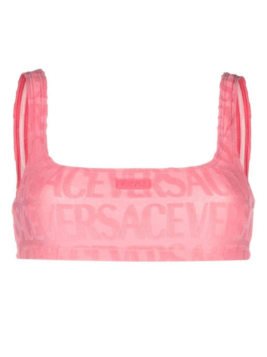 Versace Towel Bikini Top