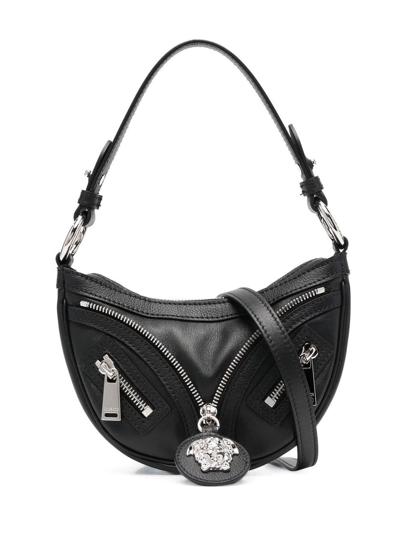 VERSACE Repeat mini hobo bag