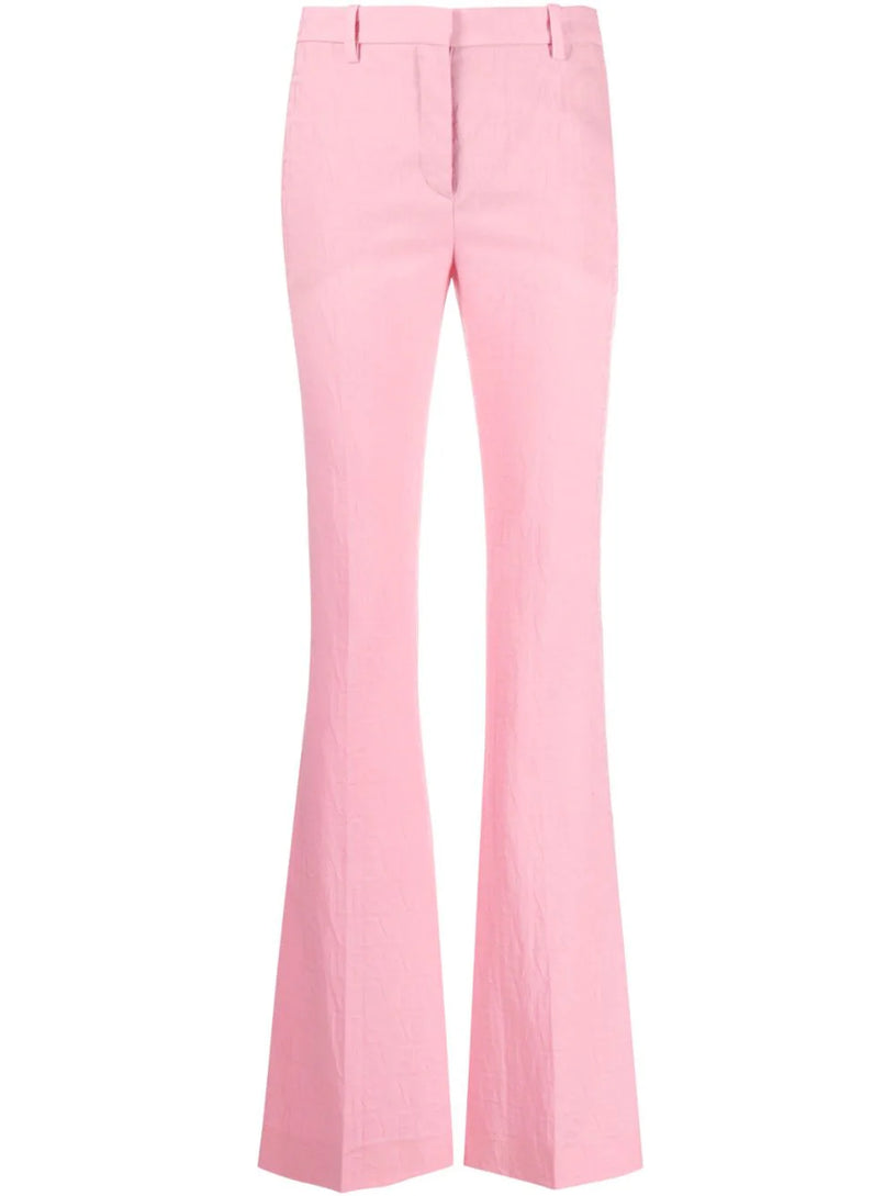 Versace allover jacquard trousers