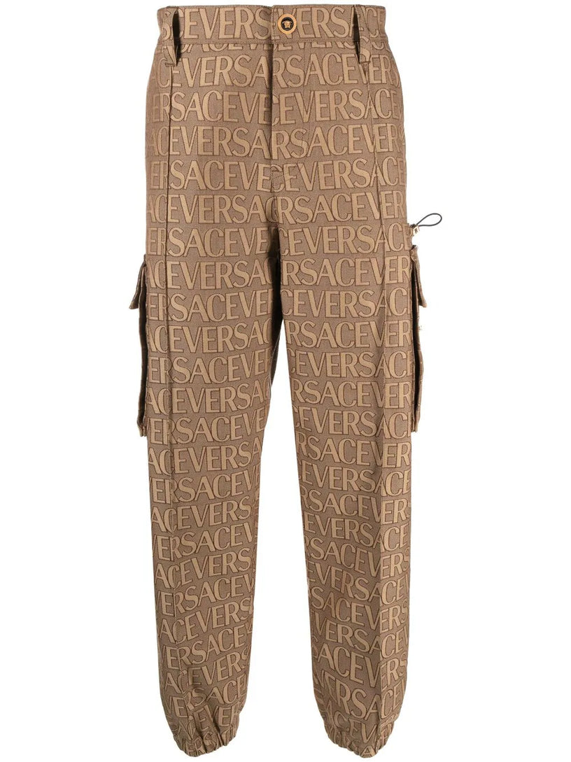 VERSACE Versace allover cargo trousers