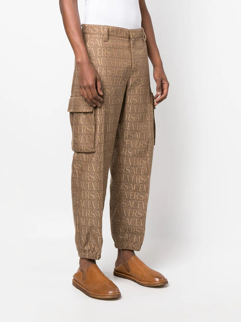 Versace Allover Cargo Trousers