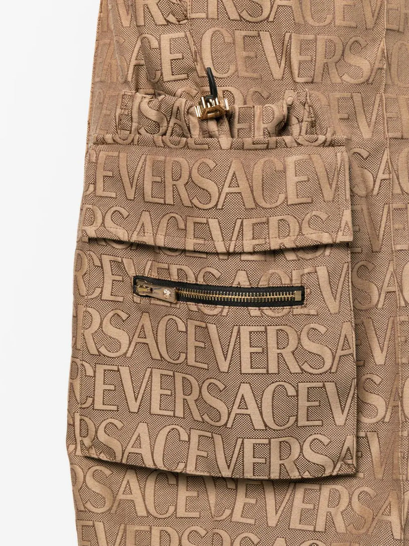 Versace Allover Cargo Trousers