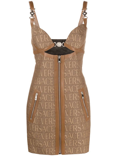 Versace Allover Mini Dress