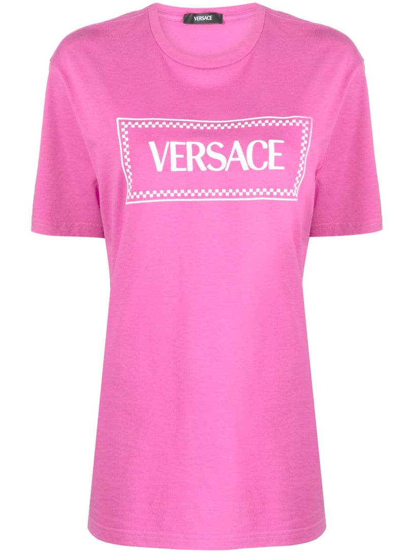 VERSACE Embroidered logo t-shirt