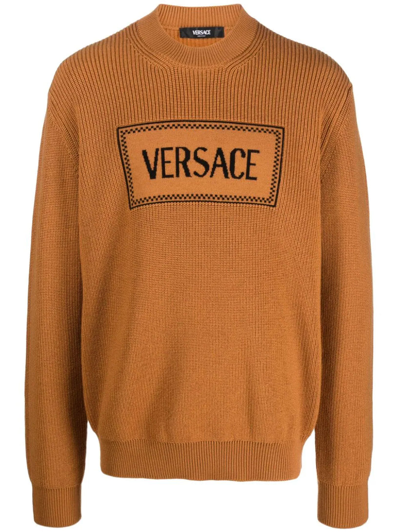 VERSACE 90s vintage logo sweater