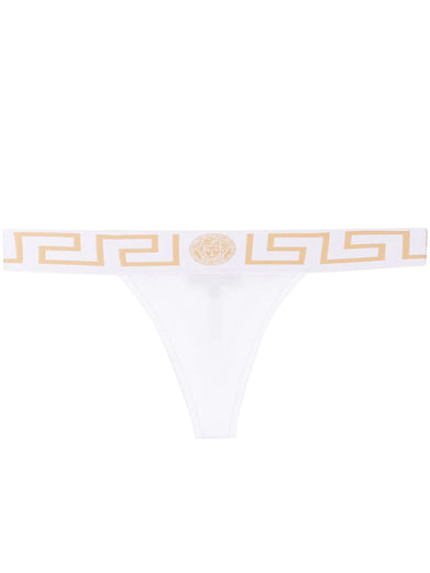 Greca Border Thong