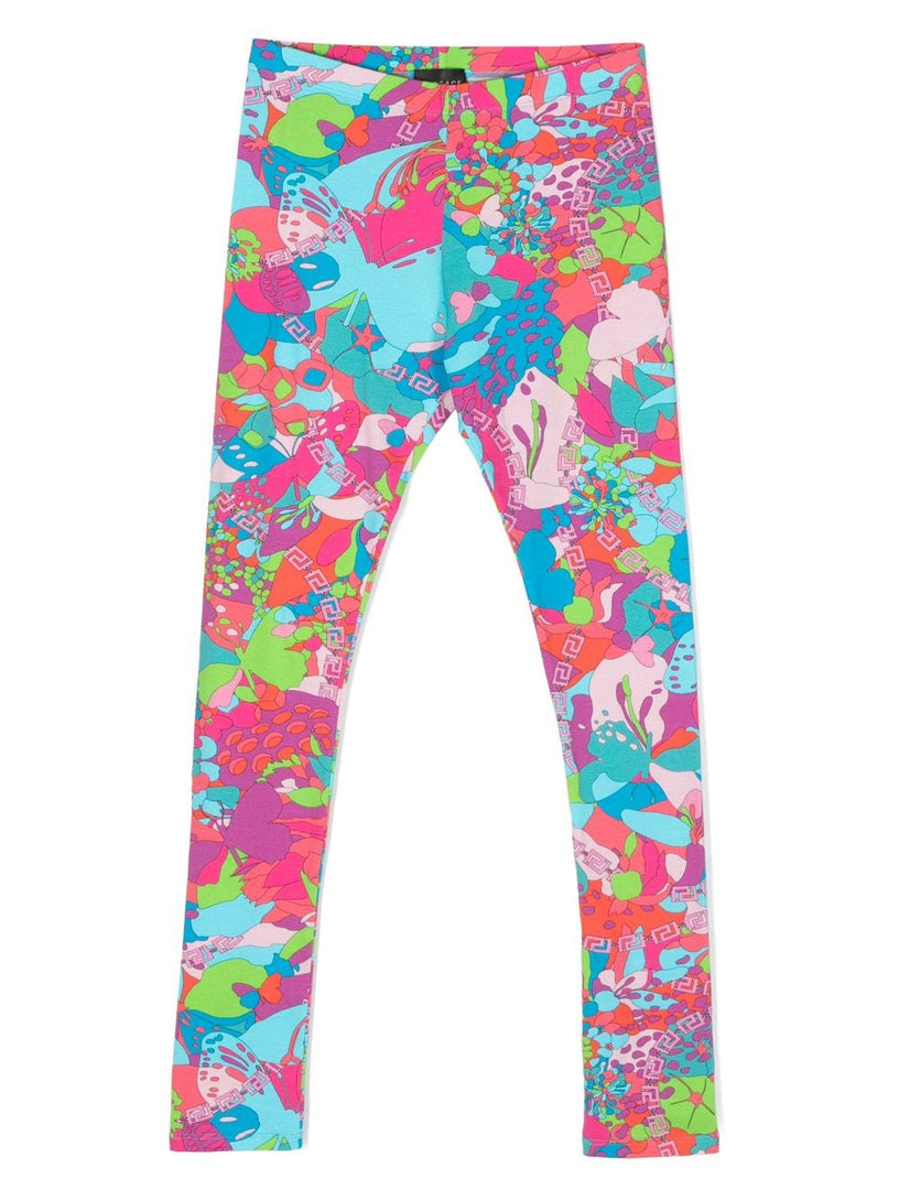 Floral Summer Kids Leggings