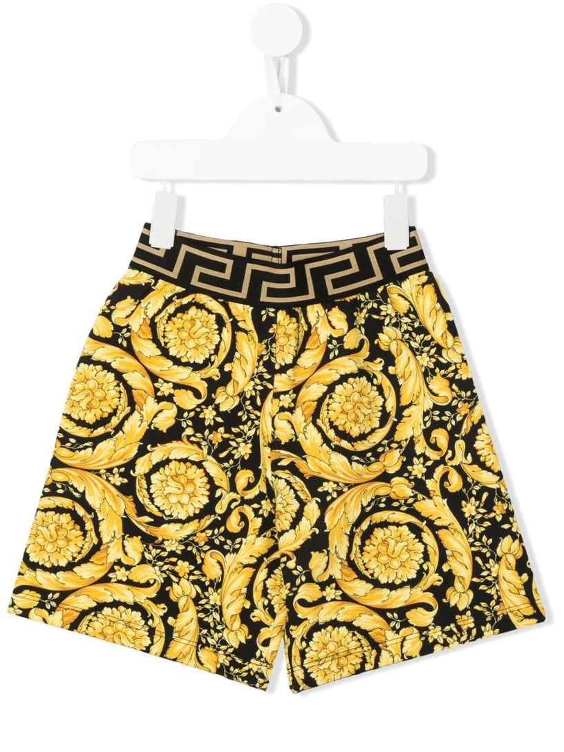 Barocco Print Shorts