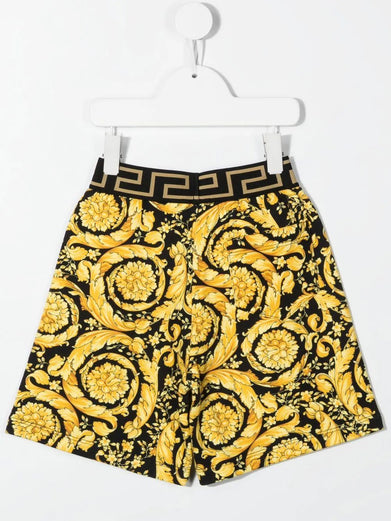 Barocco Print Shorts