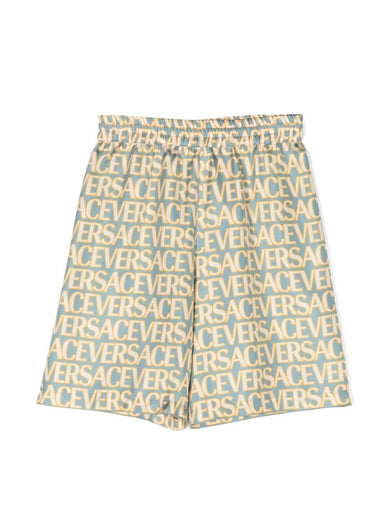 Versace Allover Kids Shorts