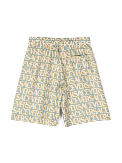 Versace Allover Kids Shorts