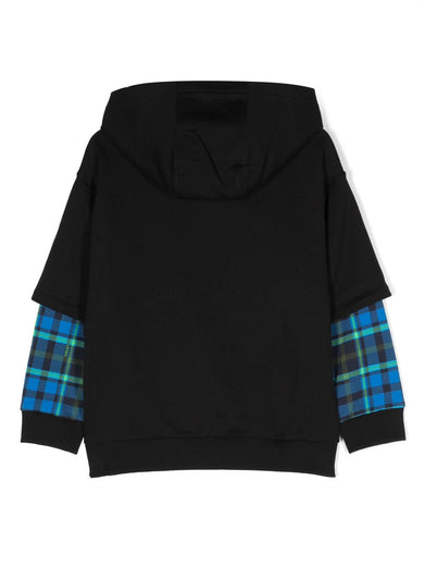 Tartan Medusa Kids Hoodie