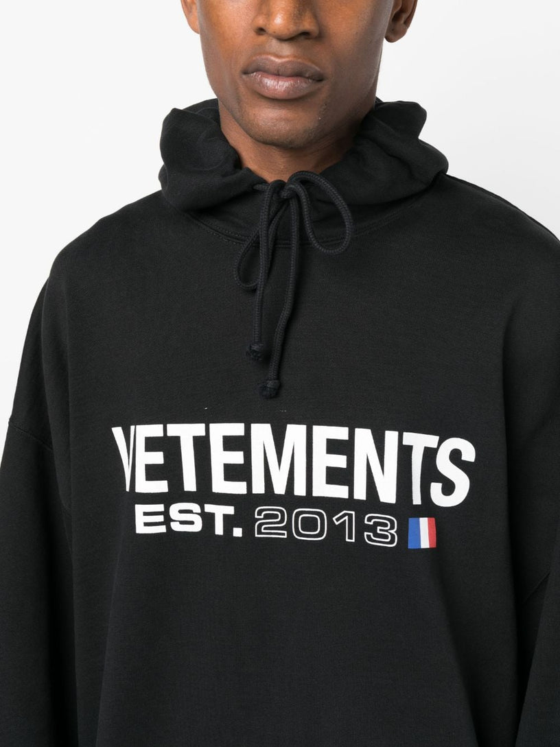 Flag logo hoodie