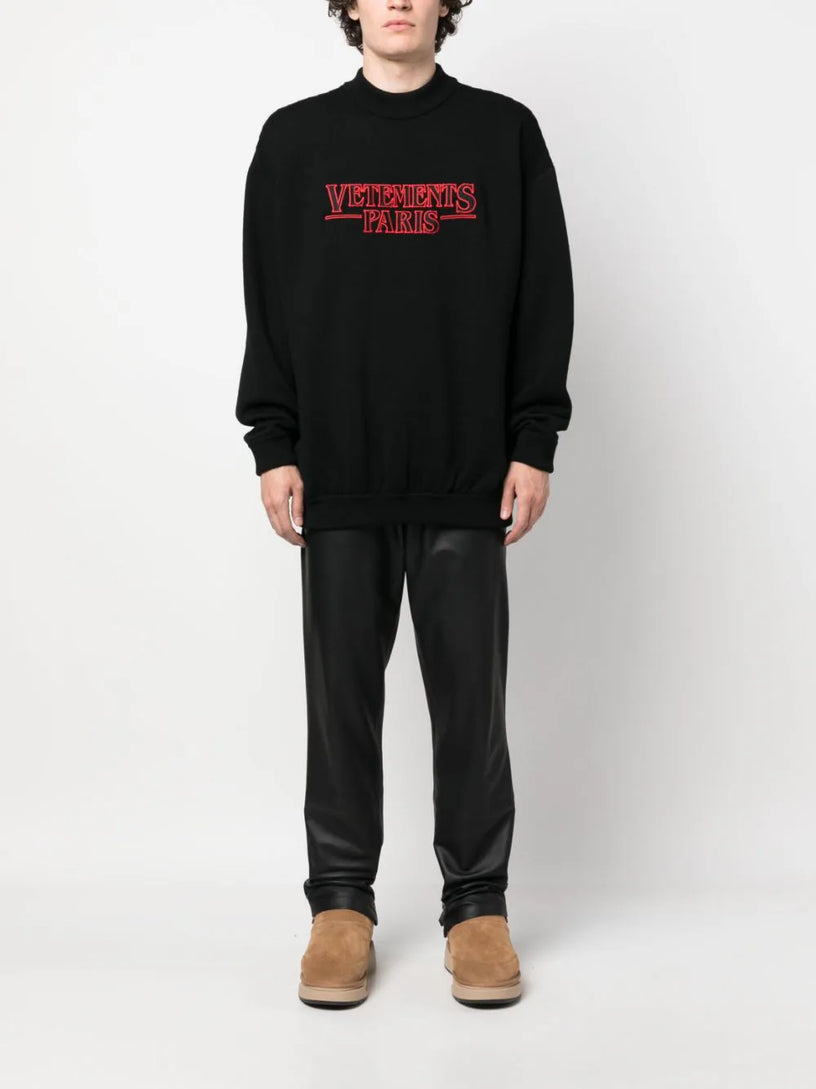 Vetements Paris Logo Sweater