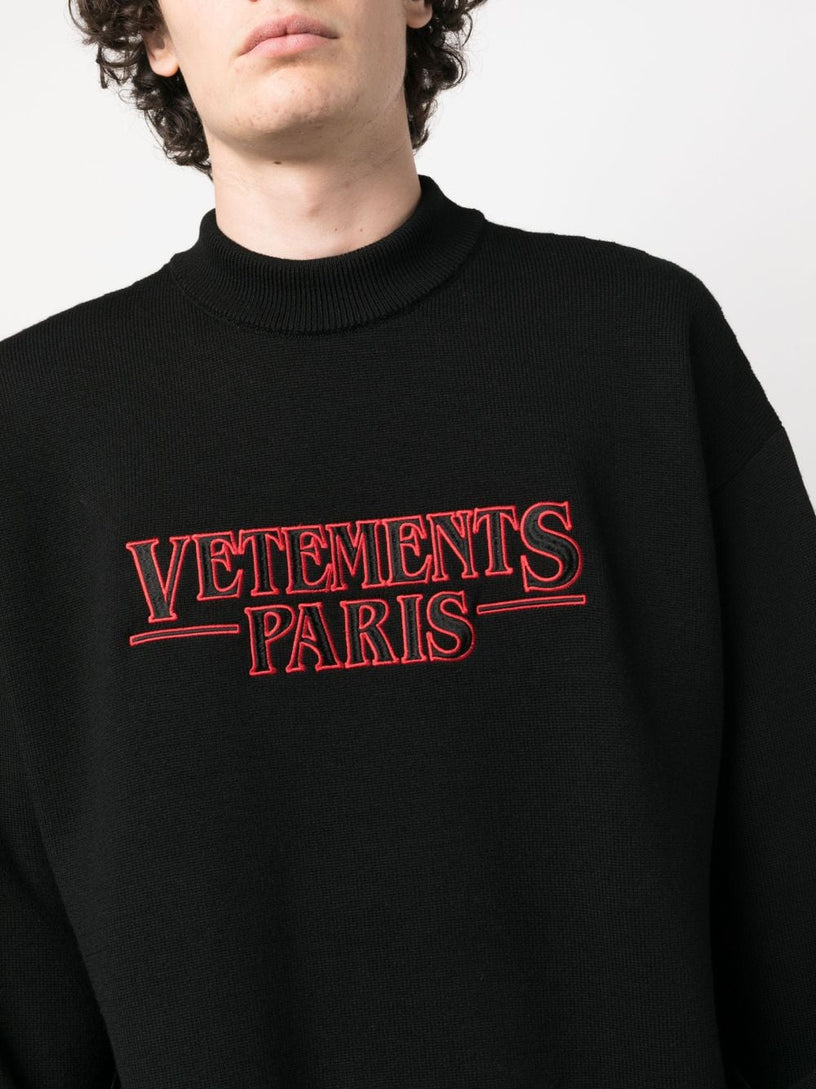 Vetements Paris Logo Sweater