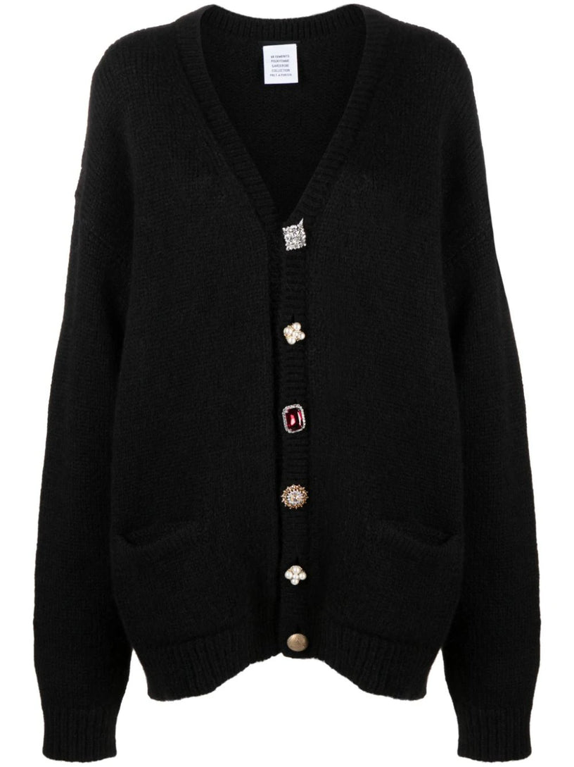 VETEMENTS Fancy button cardigan