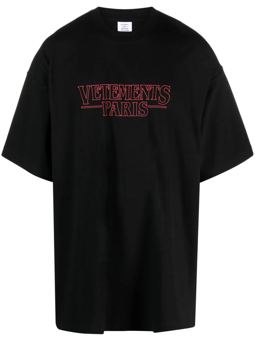 VETEMENTS Vetements paris logo t-shirt