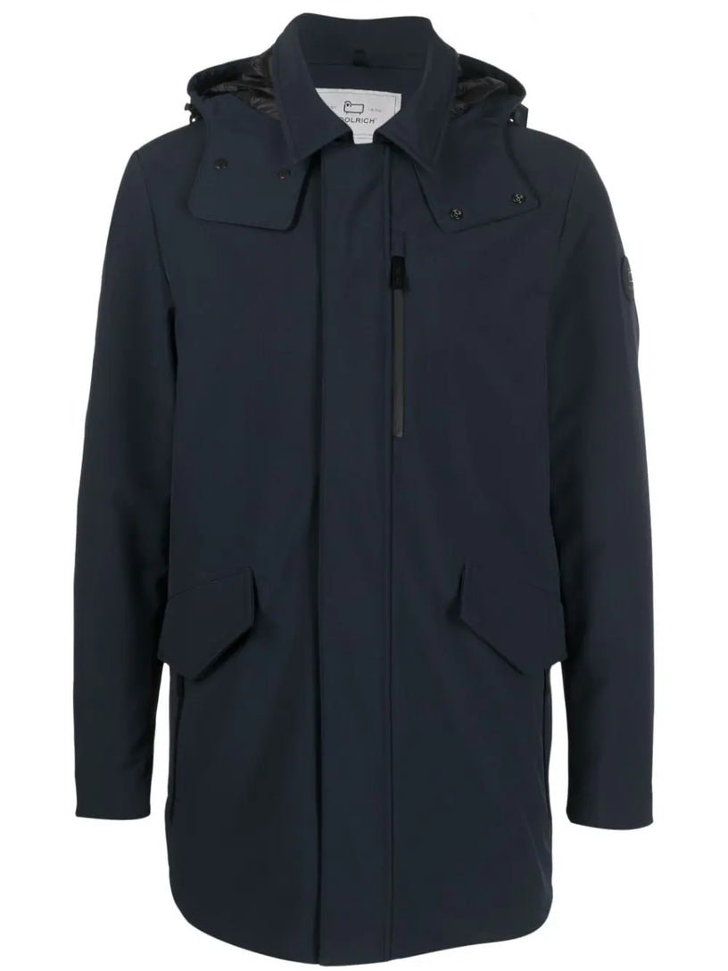 WOOLRICH Barrow mac softshell coat